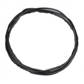 1 metro cable negro 0,5 mm