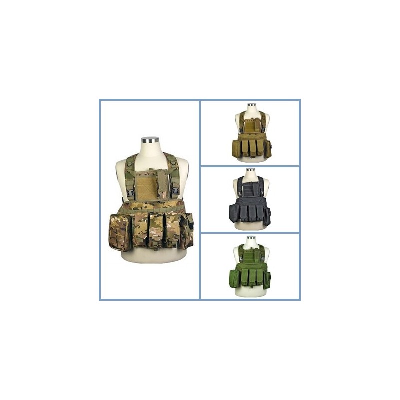 Chaleco Chest Ring Molle 600D 