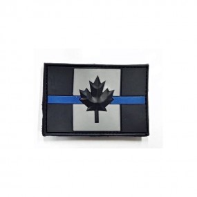 Parche PVC Bandera Canadiense Marron