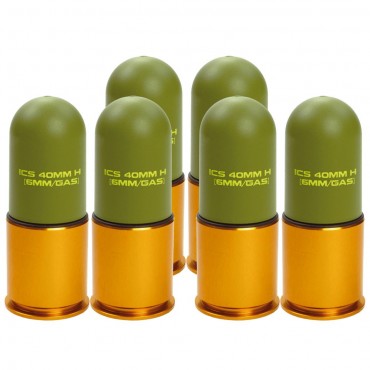 ICS MA-158 40mm Lightweight Grenade (6 pcs/box)