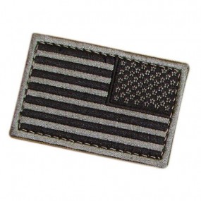 CONDOR 230-007R REVISED USA Flag Velcro Patch BK/Foliage (6 Pcs)