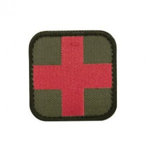 CONDOR 231-001 Medic Patch OD/Red (6 Pcs)