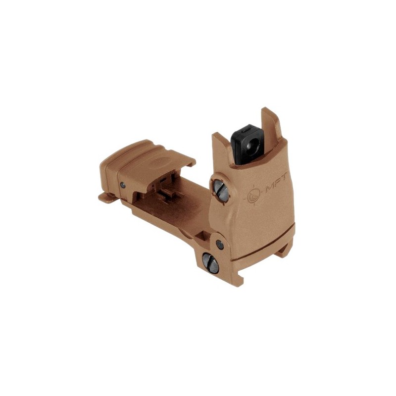 MADBULL Mission First Tactical Back Up Polymer Flip up Rear Sight SDE