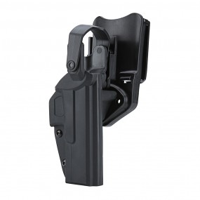 CYTAC CY-G17L3 POLYMER DUTY HOLSTER LEVEL III PROTECTION - GLOCK 17