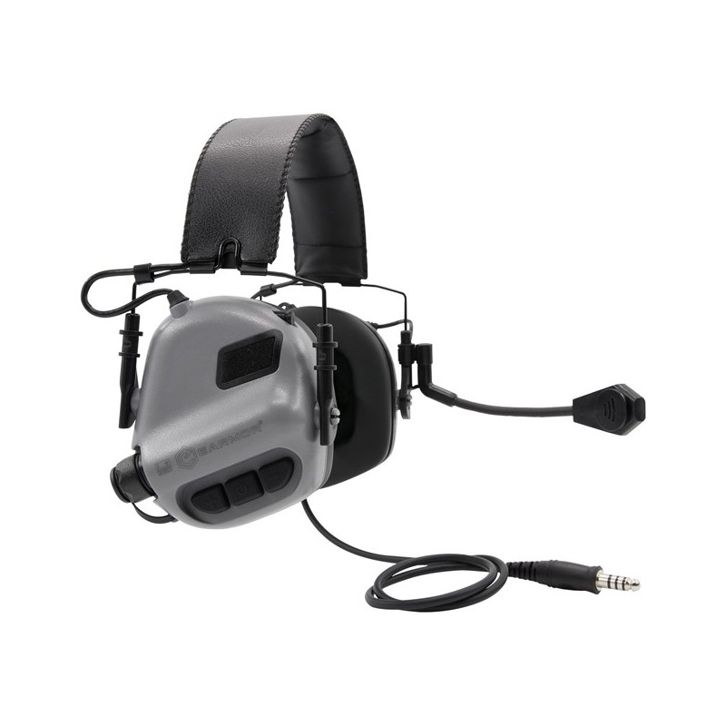 Earmor M32 MOD1 Tactical Hearing Protection Ear-Muff - Grey