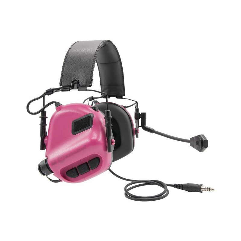 Earmor M32 MOD1 Tactical Hearing Protection Ear-Muff - Pink