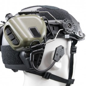 Earmor M32H MOD1 Tactical Hearing Protection Helmet Version Ear-Muff - Foliage Green
