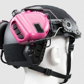 Earmor M32H MOD1 Tactical Hearing Protection Helmet Version Ear-Muff - Pink