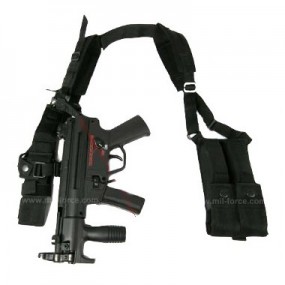 MIL-FORCE MP5K SHOULDER HARNESS WITH MAGAZINE POUCHES SB-V5K