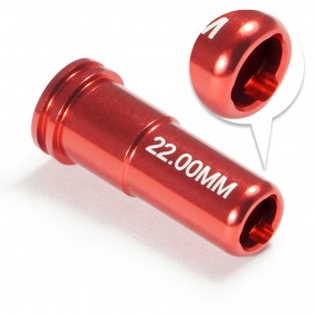 CNC Aluminum Double O-Ring Air Seal Nozzle (21.25mm) For AEG Series MAXX MODEL