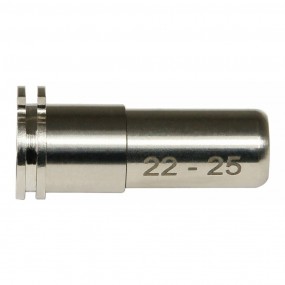 CNC Titanium Adjustable Air Seal Nozzle 19mm - 22mm For AEG Series MAXX MODEL
