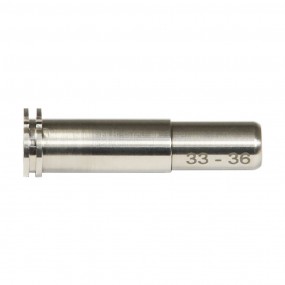 CNC Titanium Adjustable Air Seal Nozzle 22mm - 25mm For AEG Series MAXX MODEL