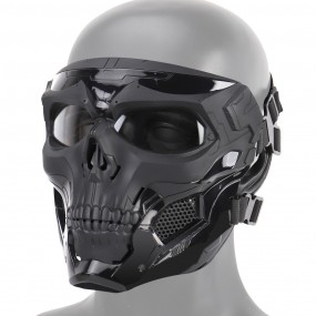 Mascara Completa Skull Negra Delta Tactics