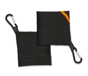 Portamascarilla Negro TNT con Bandera