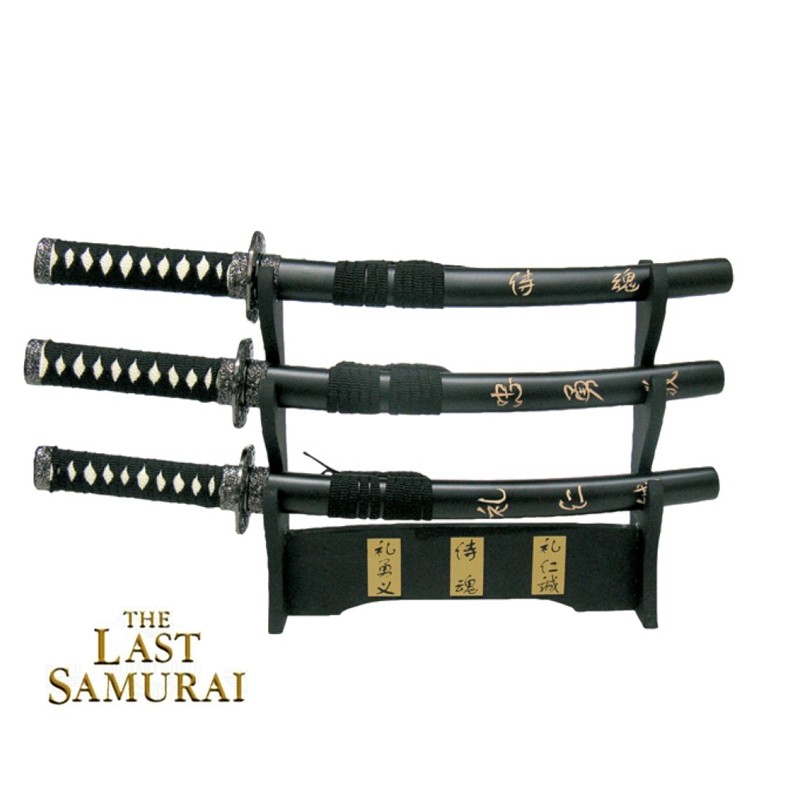 Set 3 Last Samurai en Acero