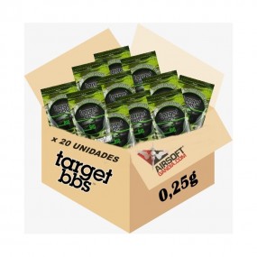 Target bbs Bio - 0,25gr 1 kg - 1 caja: 20 bolsas
